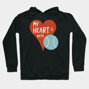 My Heart is with Padel Hoodie